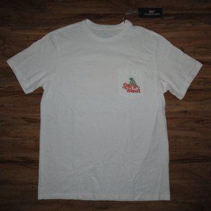 Spring Break Parrot ss pocket T-shirt Mens Vineyard Vines NWT